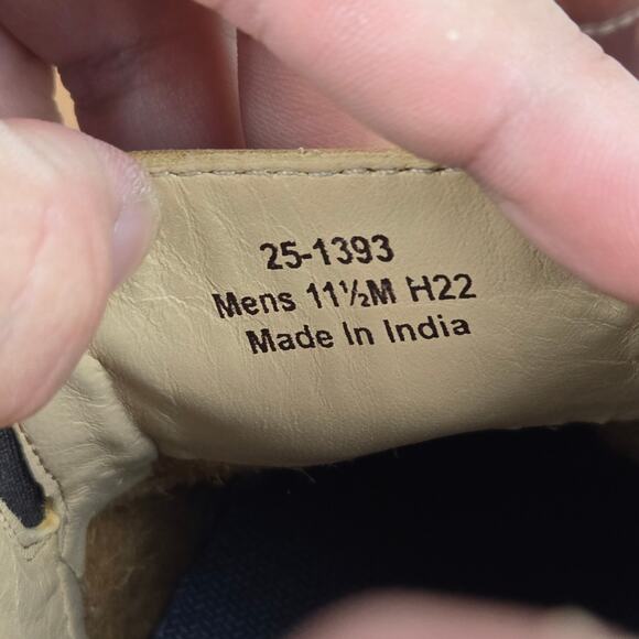 Johnston and Murphy Mens 11.5 McGuffey Brown Burnished Leather Slip On Sneaker - Picture 13 of 13